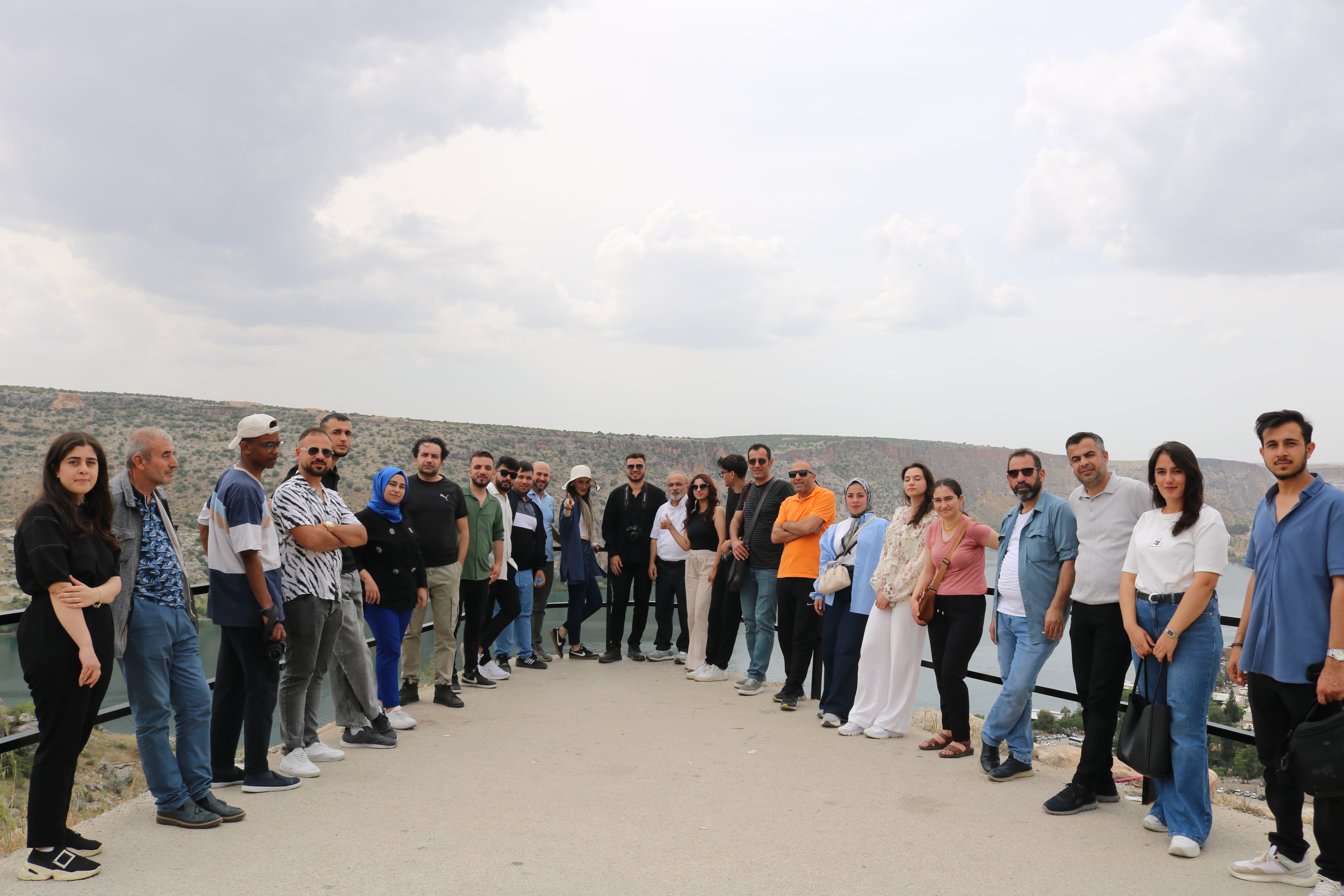 Harran Üniversitesi öğrencilerinden Halfeti’ye teknik gezi